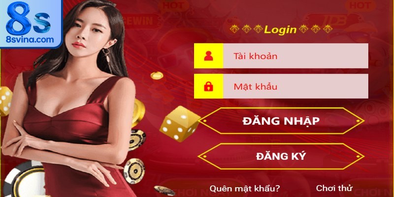 Truy cập link vào 8S hoặc mở app chính thức để thao tác an toàn