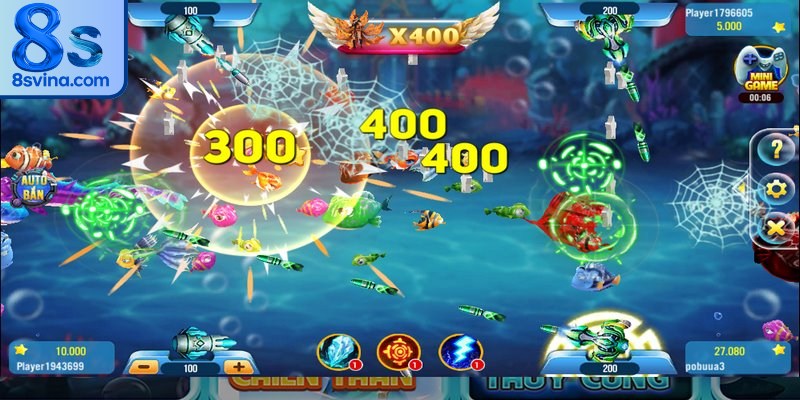 Hệ thống vũ khí bắn cá phiên bản 5 sao cực kỳ hiện đại